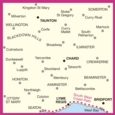 MAP,O/S Taunton & Lyme Regis (with Download)